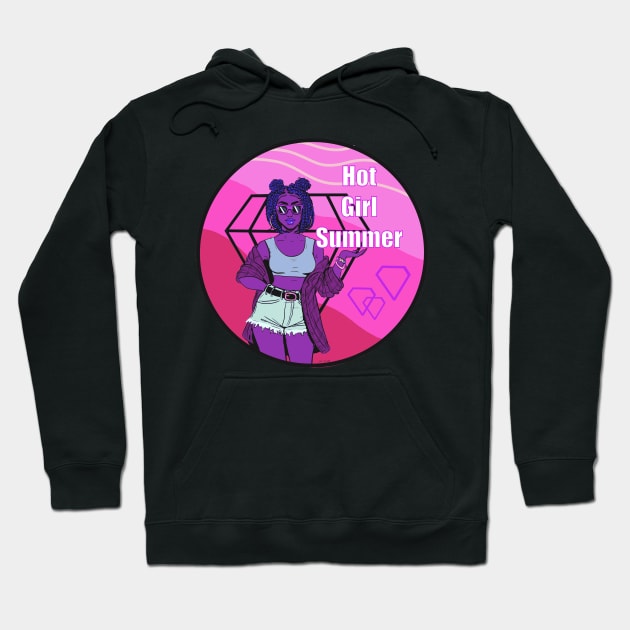 Hot Girl Summer Hoodie by SoFroPrince